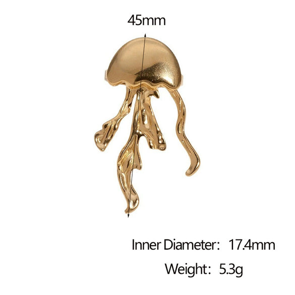 Wholesale Electroplated Stainless Steel Animal Shaped Ring For Women