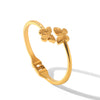 Wholesale Electroplated Stainless Steel Butterfly Open Bracelet Jewelry