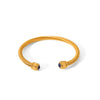 Wholesale Electroplated Stainless Steel Cshaped Geometric Bracelet For Women