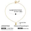Wholesale Electroplated Stainless Steel Necklace For Women With Ins Style Design