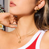 Wholesale Electroplated Stainless Steel Necklace For Women With Ins Style Design