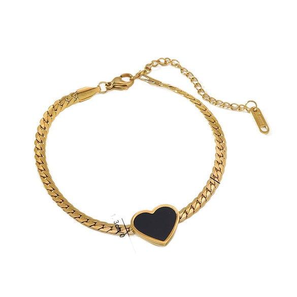 Wholesale Electroplated Stainless Steel Women's Bracelet With Constellation Doll Heart Shape Flowers Wave Star Shape Animal Zodiac Letters Numbers Text Designs