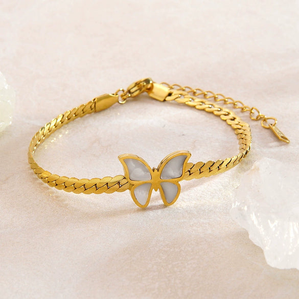 Wholesale Electroplated Stainless Steel Women's Bracelet With Constellation Doll Heart Shape Flowers Wave Star Shape Animal Zodiac Letters Numbers Text Designs