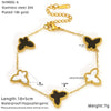 Wholesale Electroplated Titanium Steel Animal Zodiac Bow Butterfly Bracelet For Women And Unisex In Ins Style