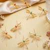 Wholesale Electroplated Zinc Alloy Dragonfly Earrings For Women