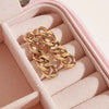 Wholesale Elegant Chain Tassel Earrings For Women High Grade Stainless Steel Geometric Design Electroplating Treatment
