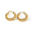 Wholesale Elegant Geometric Copper Electroplated Women's Earrings