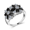 Wholesale Elegant Geometric Copper Ring With Zirconia For Women