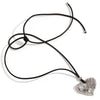 Wholesale Elegant Geometric Heart Pendant Necklace For Women Stainless Steel And Titanium Steel 18K Gold Plated