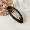 Wholesale Elegant Handmade Acrylic Oval Spring Hair Clip For Women