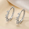 Wholesale Elegant 18K Gold Plated Copper Geometric Earrings For Women
