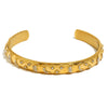 Wholesale Elegant Niche Allmatch Ring Bracelet And Tarot Earrings For Women Stainless Steel 18K Gold Plated Geometric Electroplated