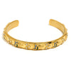Wholesale Elegant Niche Allmatch Ring Bracelet And Tarot Earrings For Women Stainless Steel 18K Gold Plated Geometric Electroplated