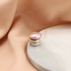 Wholesale Elegant Pearl Rhombus Chest Pin Buckle For Women With Strong Magnetic And Electroplating Treatment