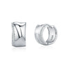 Wholesale Elegant Ushaped Silver Earrings Set With Diamonds For Women