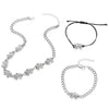 Wholesale Elephant Zinc Alloy Electroplated Necklace And Bracelet Set Women's Jewelry Accessories