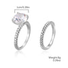 Wholesale Engagement Ring Zinc Alloy Inlaid Zircon Geometric Simple Style For Women