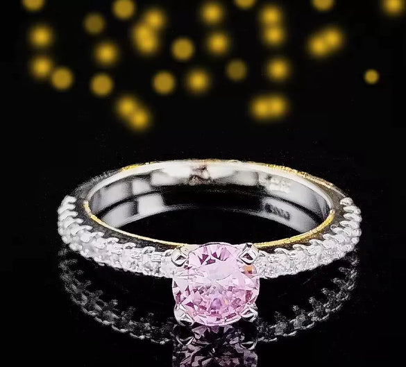 Wholesale Engagement Wedding Ring Stainless Steel Geometric Copper Platinum Plated