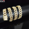 Wholesale Environmental Protection Alloy Hip Hop Domineering Stripshaped Ancient Rhombus Chain Necklace With Electroplating Treatment