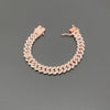 Wholesale Environmental Protection Alloy Hip Hop Domineering Stripshaped Ancient Rhombus Chain Necklace With Electroplating Treatment