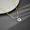 Copper 18K Gold Plated Ethnic Style Inlay Eye Zircon