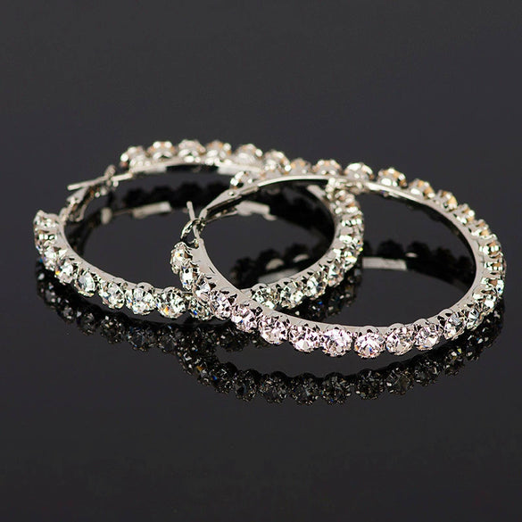 Wholesale Exaggerated Big Geometric Alloy Earrings