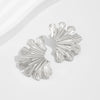 Wholesale Exaggerated Geometric Alloy Earrings With Electroplating For Women