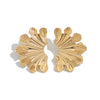 Wholesale Exaggerated Geometric Alloy Earrings With Electroplating For Women
