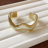 Wholesale Exaggerated Geometric Handmade Acrylic Opening Bracelet