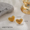 Wholesale Exaggerated Retro Zinc Alloy Earrings With Flower Love Starfish Bow Design 18K Gold Plated