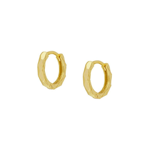 Wholesale Exaggerated Stacked Earrings Copper Plated With Real Gold Geometric Electroplated For Women