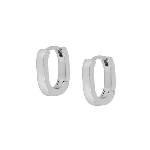 Wholesale Exaggerated Stacked Earrings Copper Plated With Real Gold Geometric Electroplated For Women