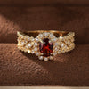 Wholesale Exotic Geometric Copper Ring Inlaid With Zircon For Women