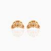 Wholesale Exquisite Earrings Fruit Burger Series Brass Inlaid Zircon Real Gold Plated Geometric Style For Women