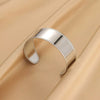 Wholesale Exquisite Exaggerate Style Irregular Leaf Ocean Wide Open Bracelet Stainless Steel Jewelry With Electroplating