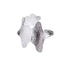 Wholesale Exquisite Exaggerate Style Irregular Leaf Ocean Wide Open Bracelet Stainless Steel Jewelry With Electroplating