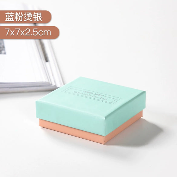 Wholesale Exquisite Multi Use Jewelry Box Made Of Paper And Cardboard For Ring Earrings Bracelet Pendant Necklace Packaging