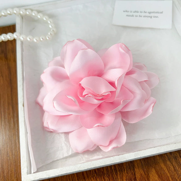 Wholesale Fabric Flower Handmade Hairpin For Women Sweet Style