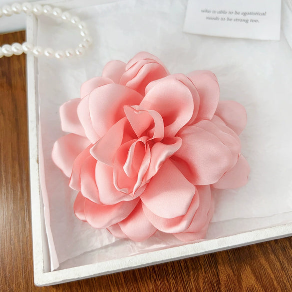 Wholesale Fabric Flower Handmade Hairpin For Women Sweet Style