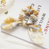 Wholesale Fabric Hair Ring Headwear With Retro Tiedye Color And Rabbit Ears Design Women's Style Seiko Crafted