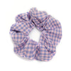 Wholesale Fabric Hair Rings With Plaid Pattern For Female High Elasticity Seiko Treatment