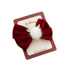 Wholesale Fabric Handmade Christmas Hair Accessories With Bell Bow Ribbon Elk Christmas Tree Elements Duckbill Clip For Women