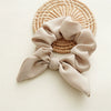 Wholesale Fabric Handmade Simple High Elasticity Bow Hair Ring For Women