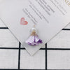 Wholesale Fabric Handwoven Retro Elegant Flower Jewelry Accessories Pendant Earrings