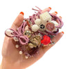 Wholesale Fabric Head Rope High Elasticity Geometric Style