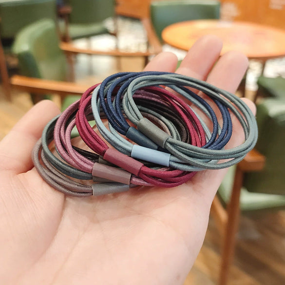 Wholesale Fabric High Elastic Handmade Hair Tie