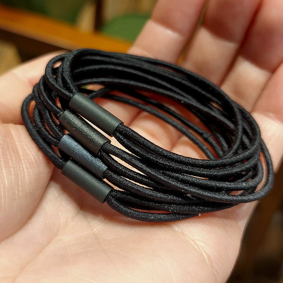 Wholesale Fabric High Elastic Handmade Hair Tie