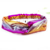 Wholesale Fabric Long Hair Band Laser Gradient Color Round Handmade Hair Accessories