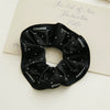 Wholesale Fabric Pleated High Elasticity Seiko Women's Hair Band Hair Rope For Ponytail