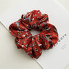 Wholesale Fabric Solid Color High Elastic Simple Handmade Women's Hair Ring